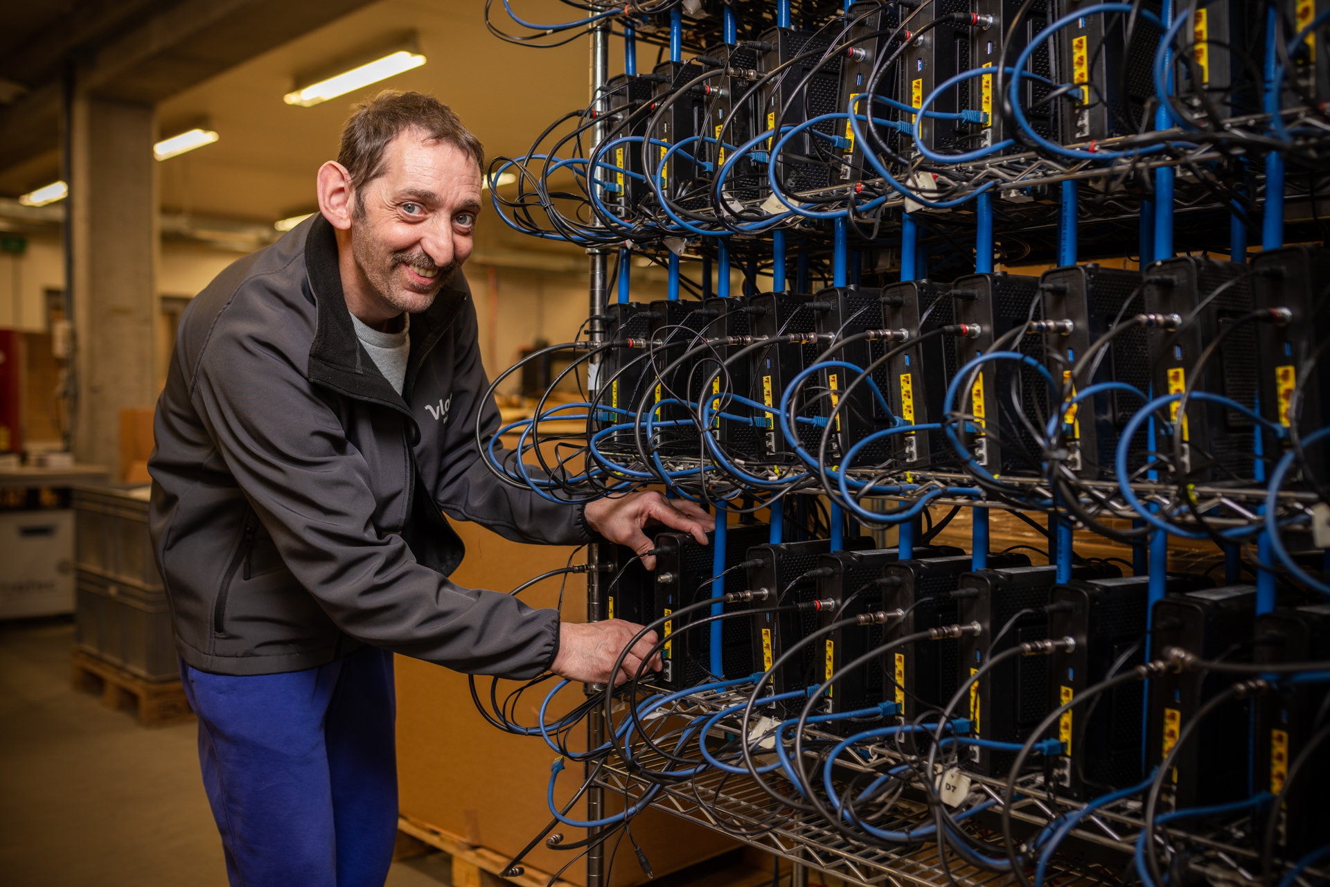 trim telenet reverse logistic eco recyclage tadaam